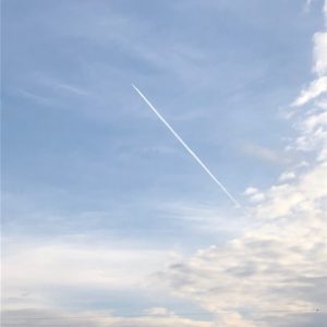 ☆ひこうき雲☆｜ありがとう日記｜幸せ夢工場｜