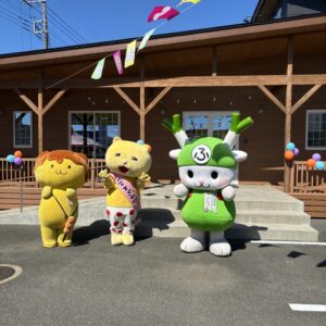 ゆるキャラたちです｜ありがとう日記｜幸せ夢工場｜
